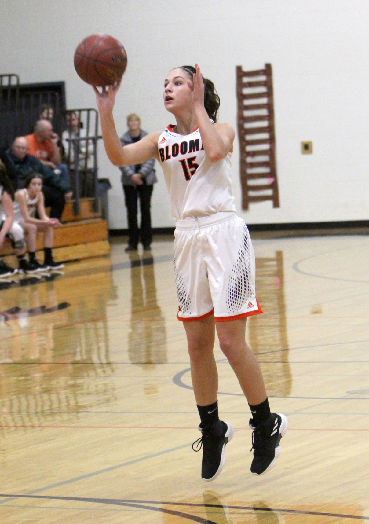 Spooner at Bloomer girls basketball 12-11-18